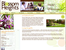 Tablet Screenshot of blossomheights.com